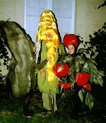 costumes de légumes